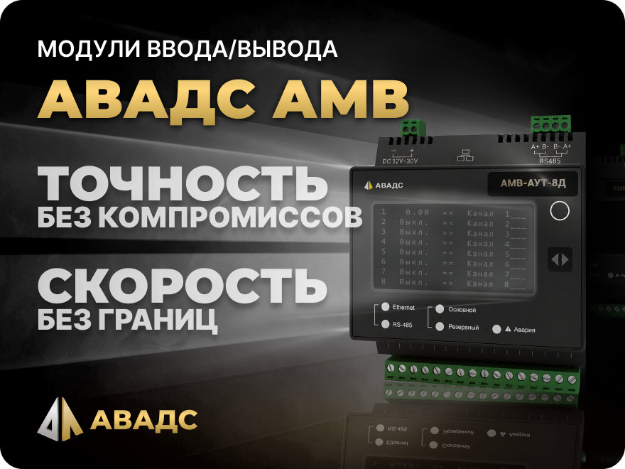 Модули ввода/вывода АВАДС